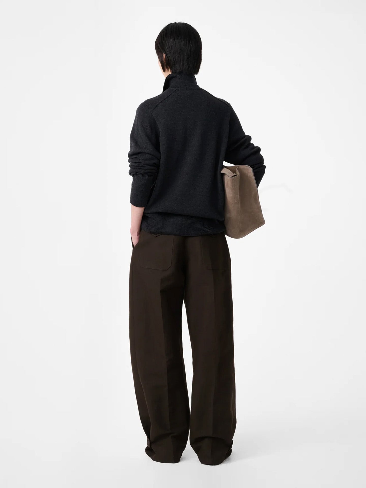 POLO CARDIGAN, COAL