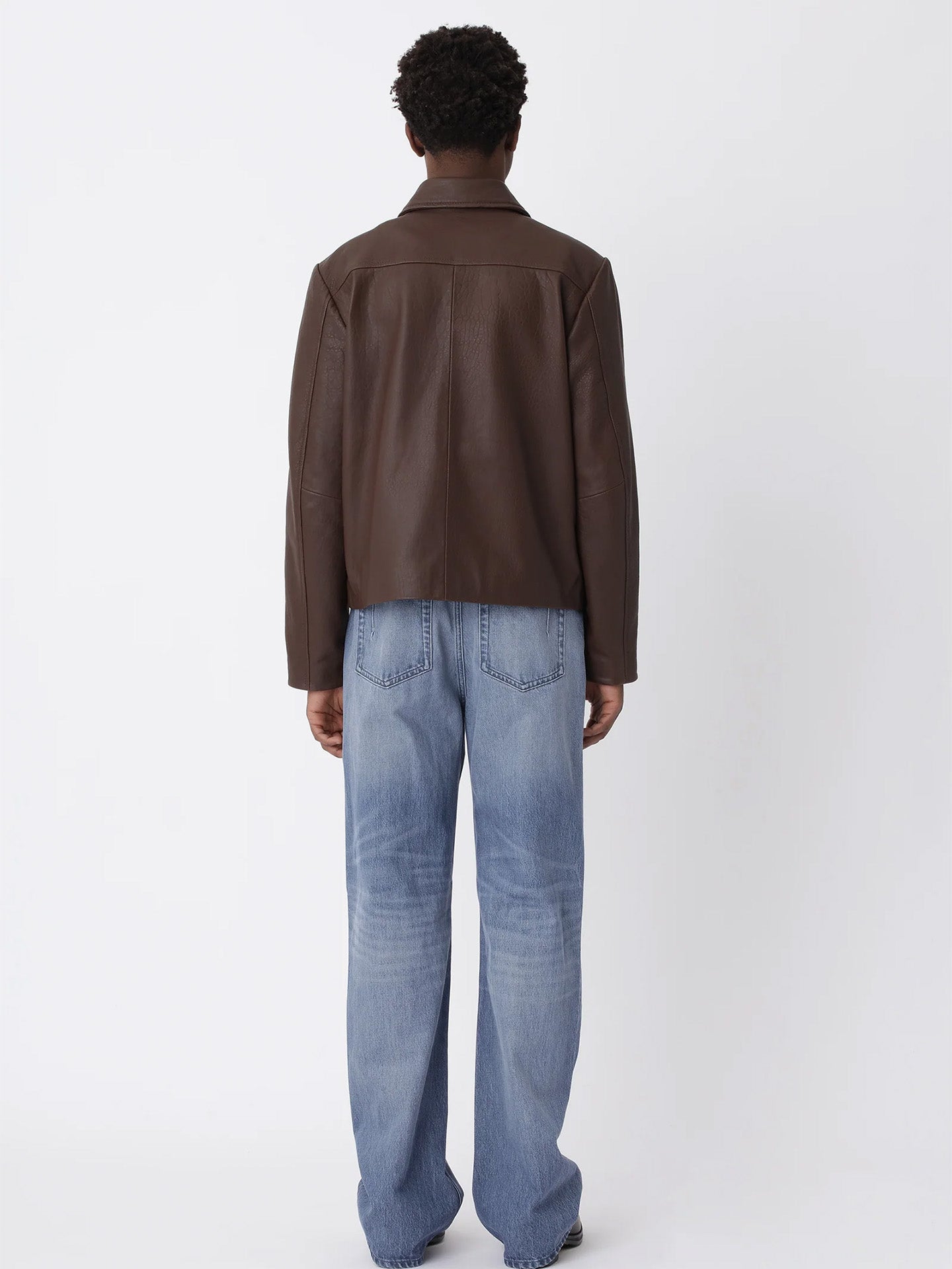 DUTTON LEATHER JACKET, Brown