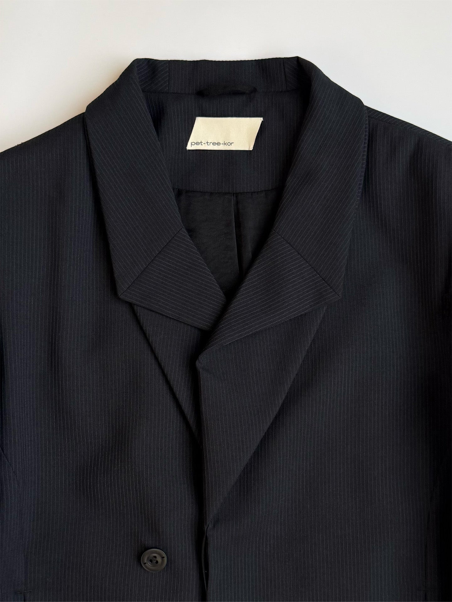 AGAVE JACKET, DARK NAVY STRIPE